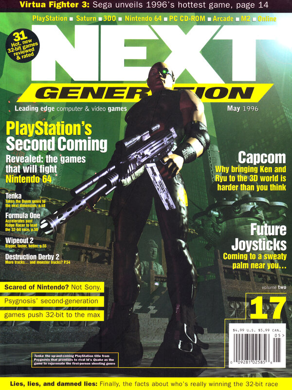 Next Generation Issue 17 (May 1996) cover